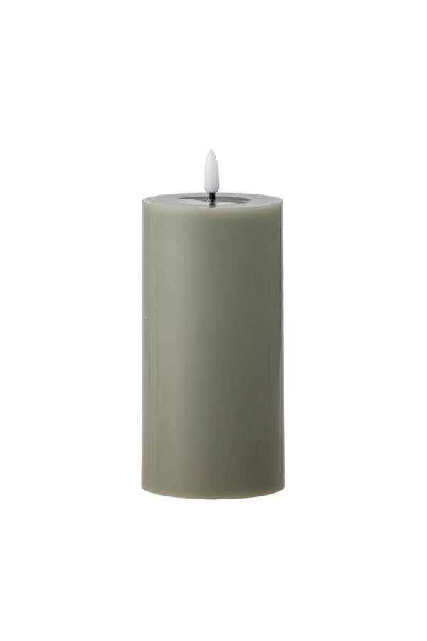 Bloomingville Ponza LED Candle, Green, Paraffin