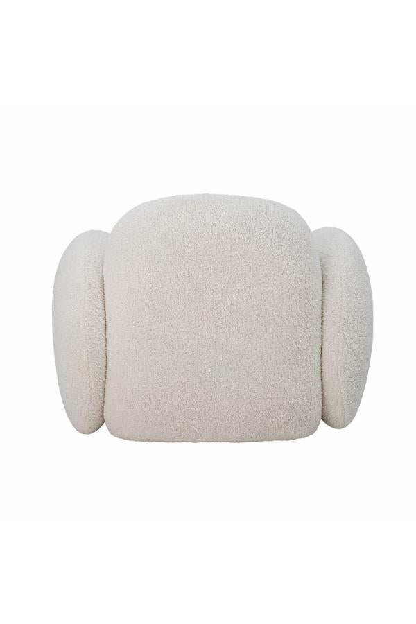 Bloomingville Zanno Lounge Chair, White, FSC®Mix, Pine