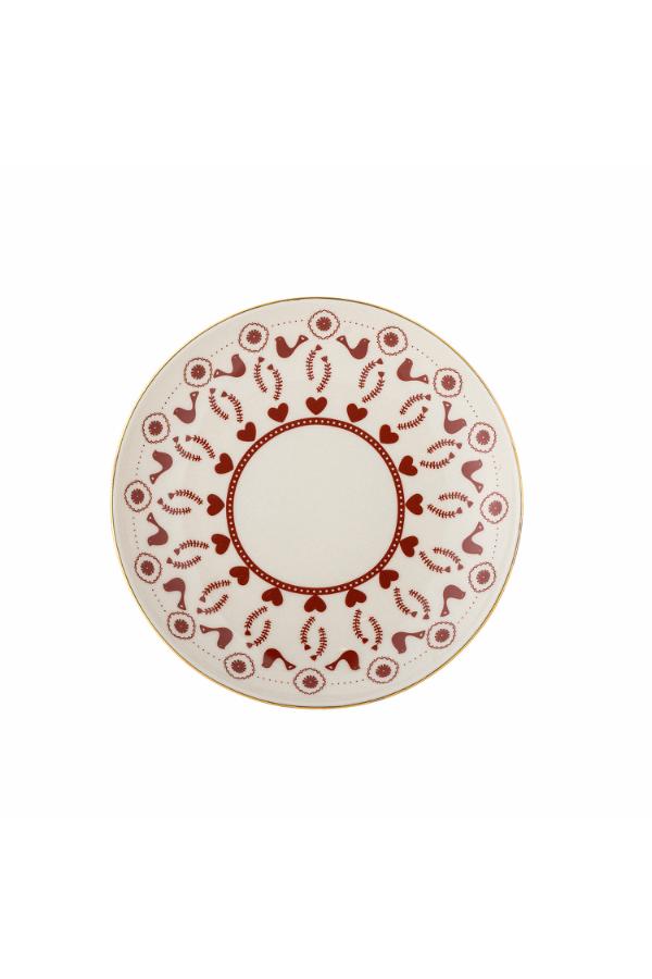 Bloomingville Jolly Plate, Multi, Stoneware
