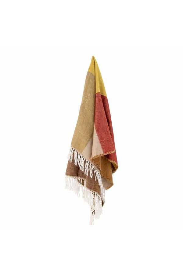 Bloomingville Ara Throw, Brown, Acrylic