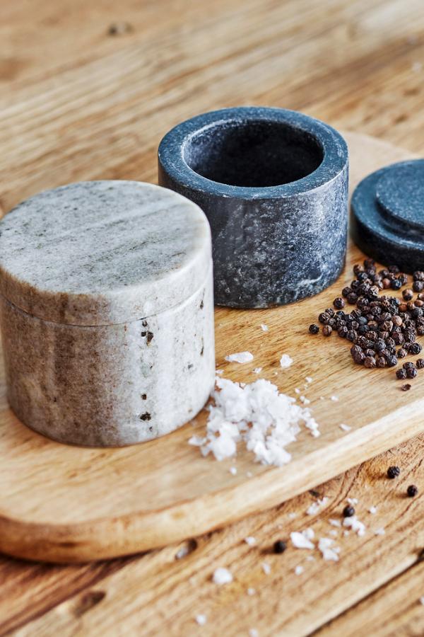 Creative Collection Avani Salt & Pepper Jar, Multi, Marble