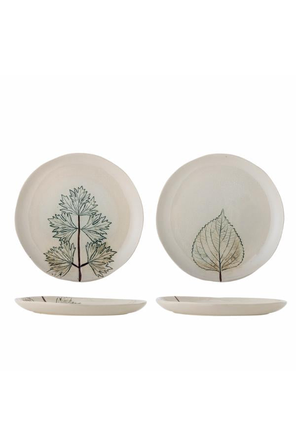 Creative Collection Aubrin Plate, Nature, Stoneware