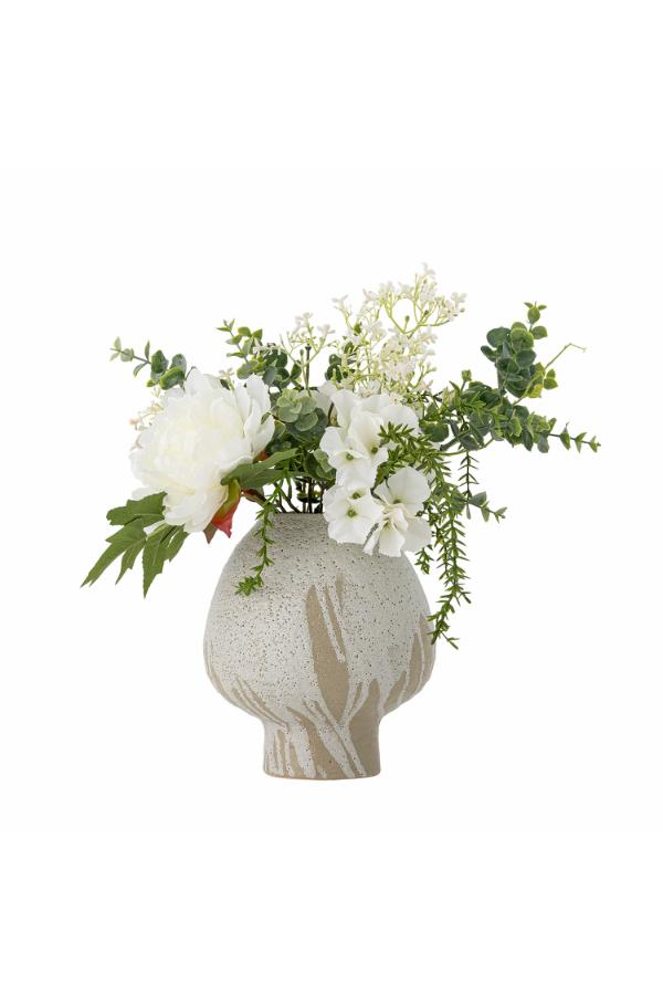 Bloomingville Lustre Bouquet, White, Artificial Flowers
