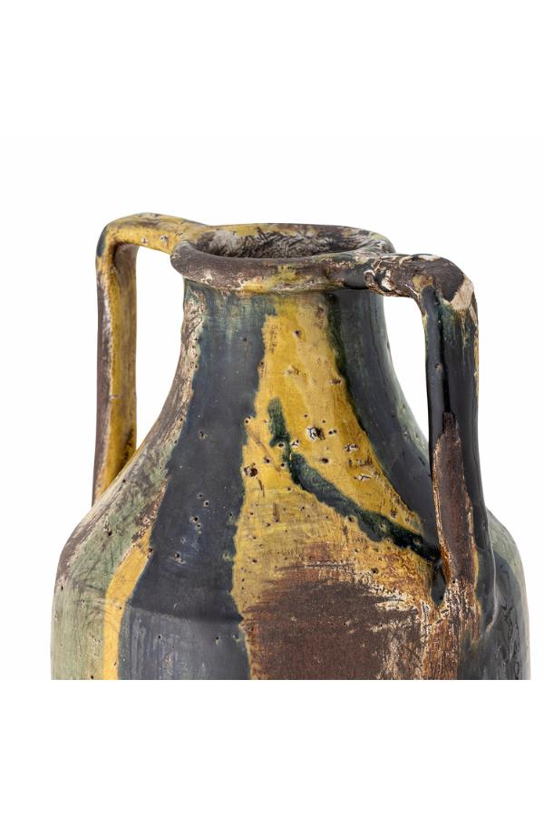 Creative Collection Wilder Deco Vase, Multi, Terracotta