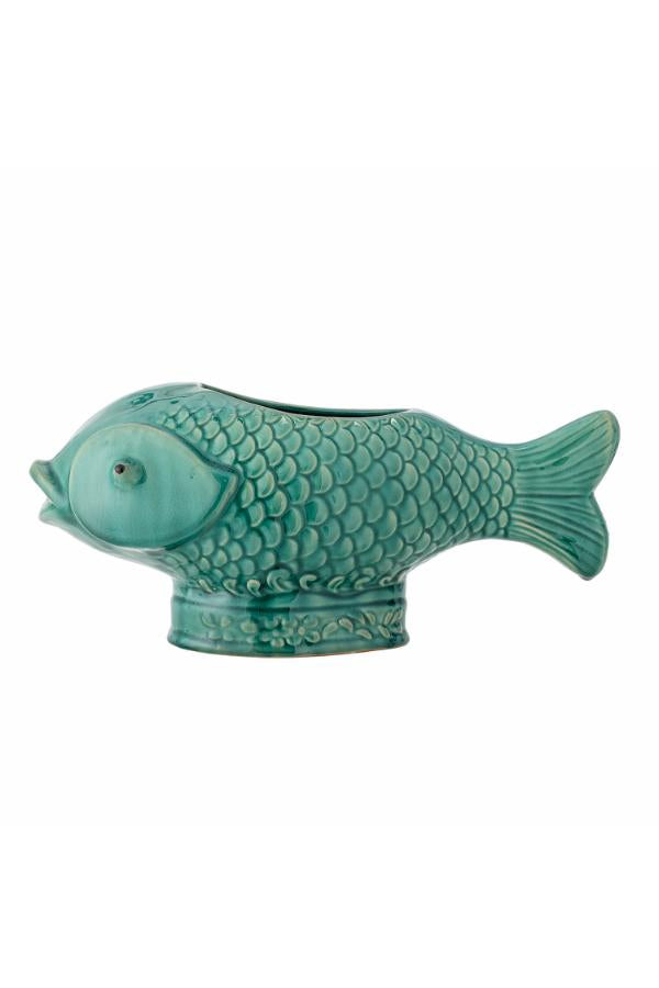Creative Collection Hiro Flowerpot, Green, Stoneware