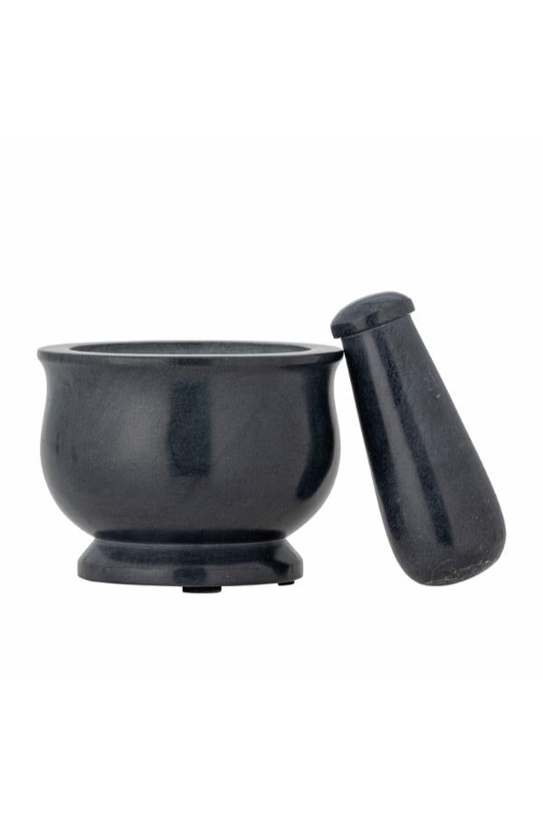 Creative Collection Aprilla Mortar & Pestle, Grey, Soapstone