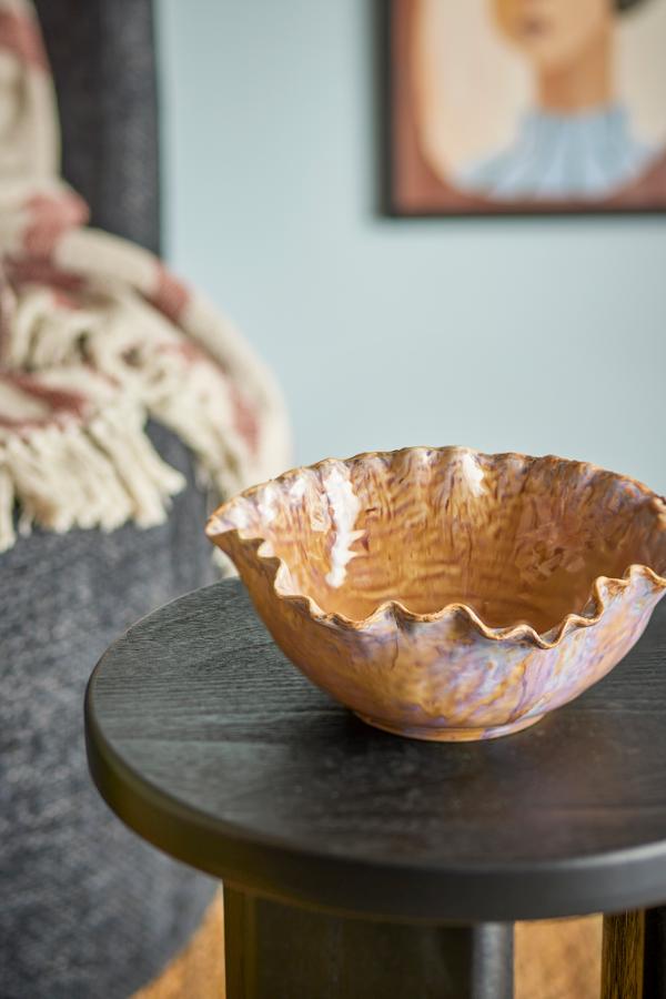 Bloomingville Nash Bowl, Brown, Stoneware