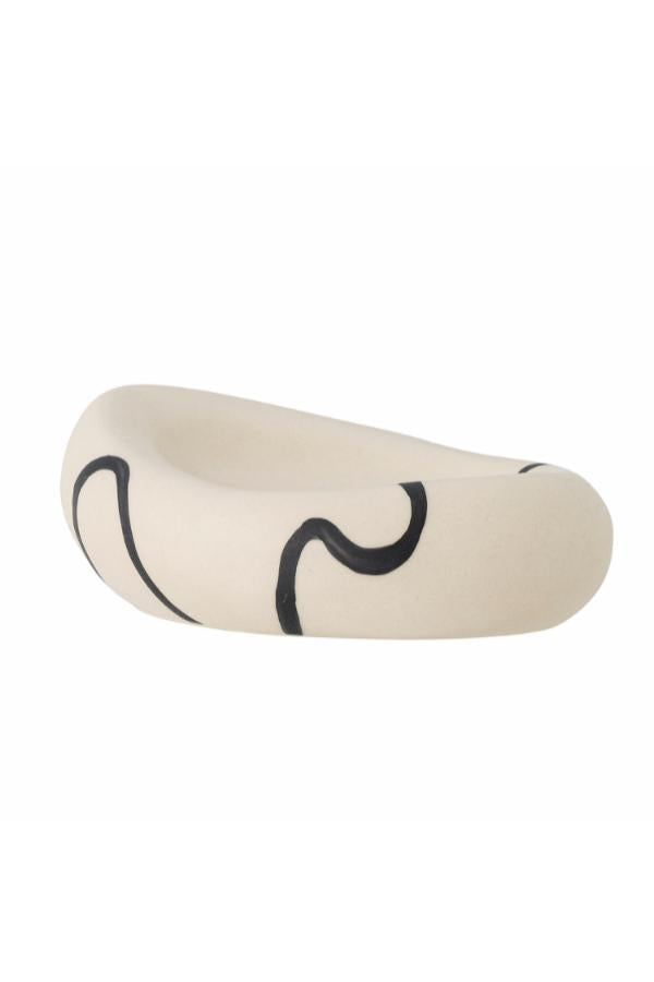 Bloomingville Minna Bowl, White, Stoneware