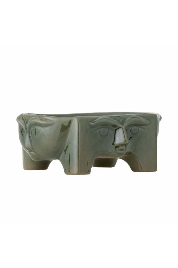 Bloomingville Amilia Bowl, Green, Stoneware
