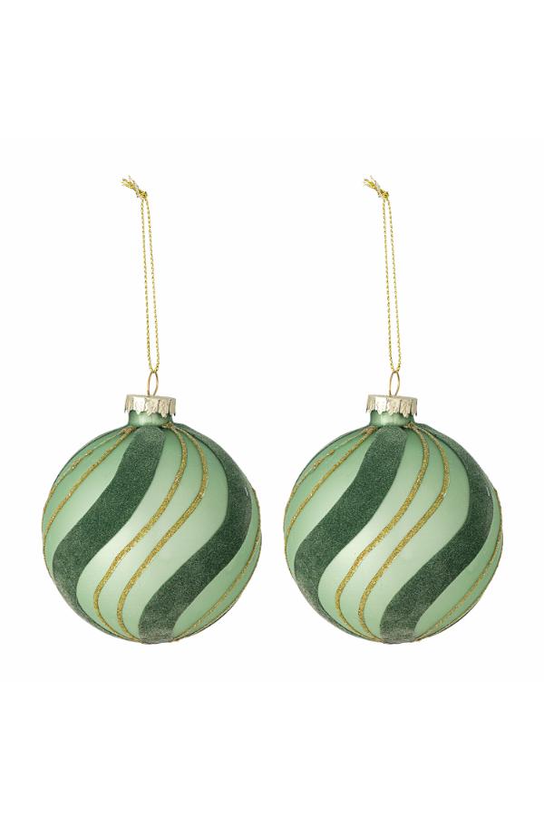 Bloomingville Sunita Ornament, Green, Glass