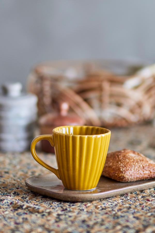Bloomingville Latina Cup, Yellow, Stoneware
