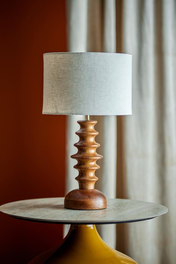 Creative Collection Elinora Table lamp, Brown, Mango