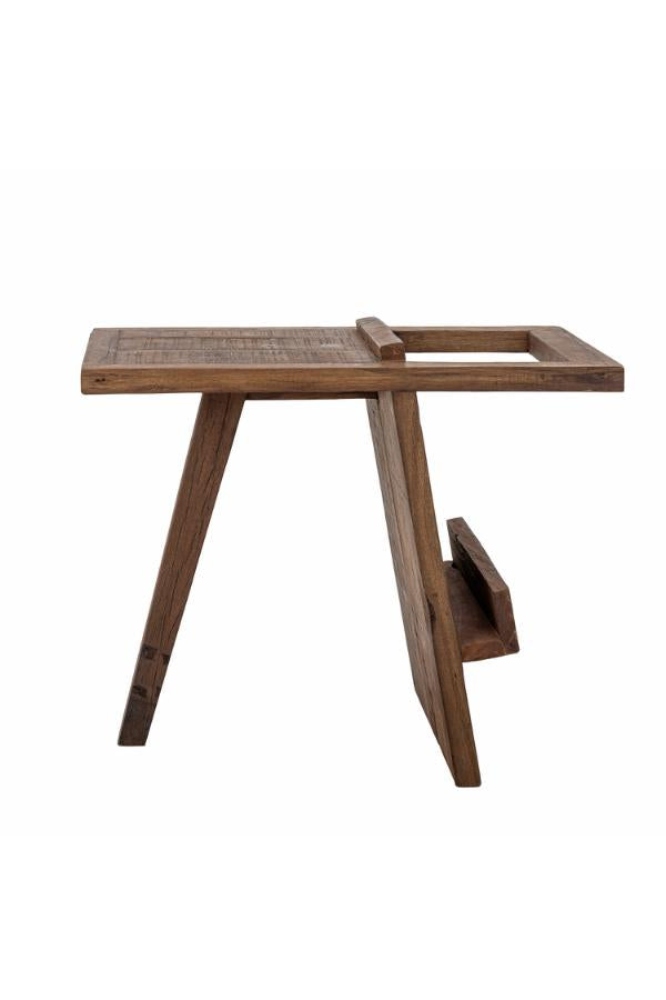 Creative Collection Villum Side Table, Brown, Reclaimed Wood
