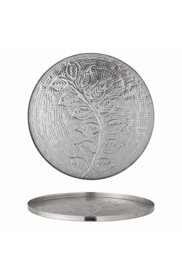 Bloomingville Leila Tray, Silver, Metal