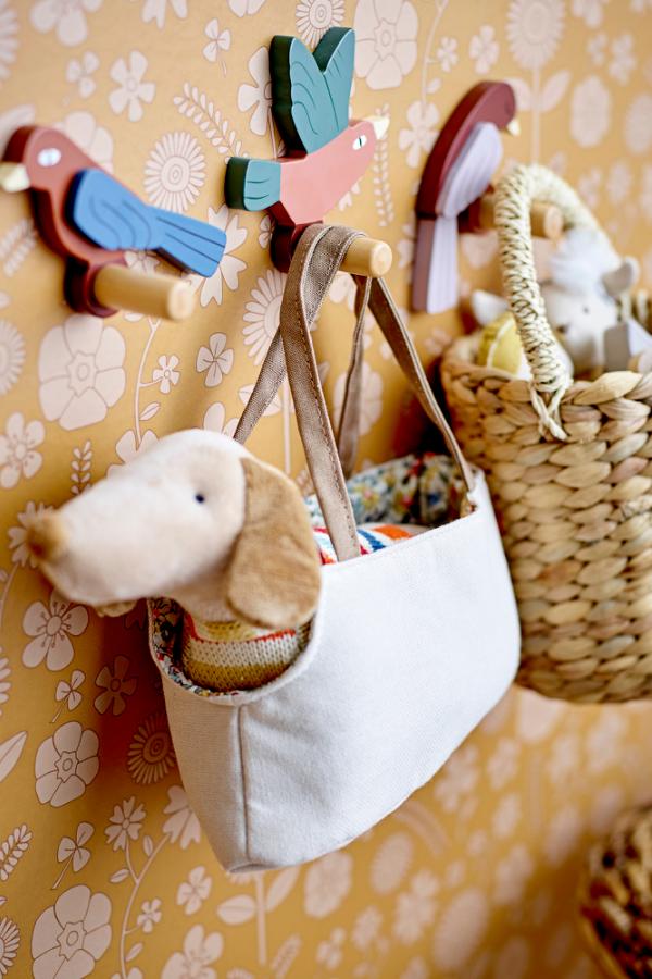 Bloomingville Mini Lewi Hook, Brown, FSC®100%, MDF