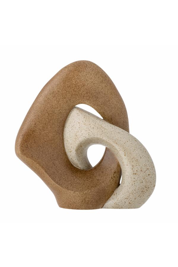 Bloomingville Esad Deco, Brown, Polyresin