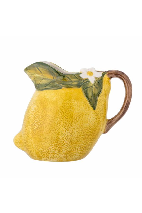 Creative Collection Limone Jug, Yellow, Stoneware