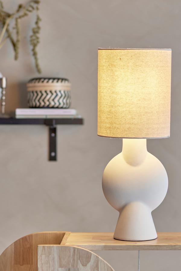 Bloomingville Sergio Table lamp, Nature, Stoneware
