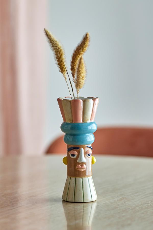 Bloomingville Minio Vase, Multi, Ceramic