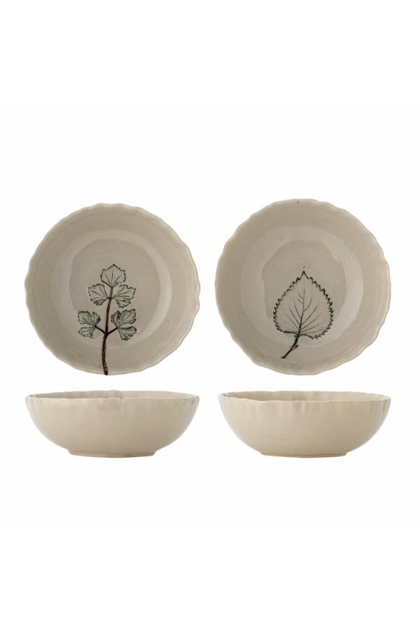 Creative Collection Aubrin Bowl, Nature, Stoneware