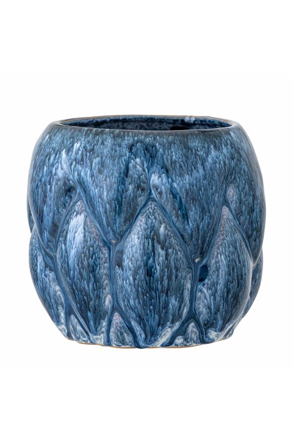 Creative Collection Posey Flowerpot, Blue, Stoneware