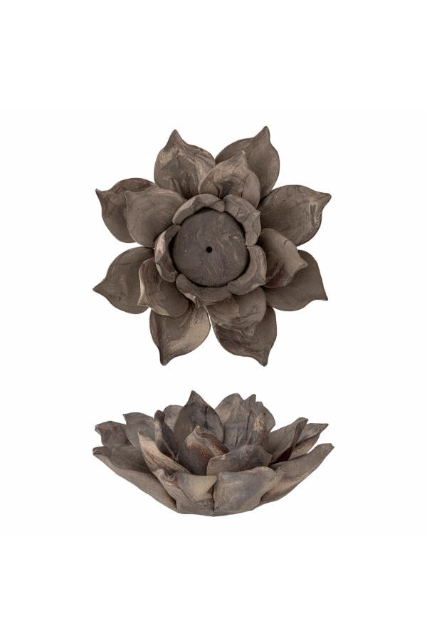 Creative Collection Eira Votive, Brown, Stoneware
