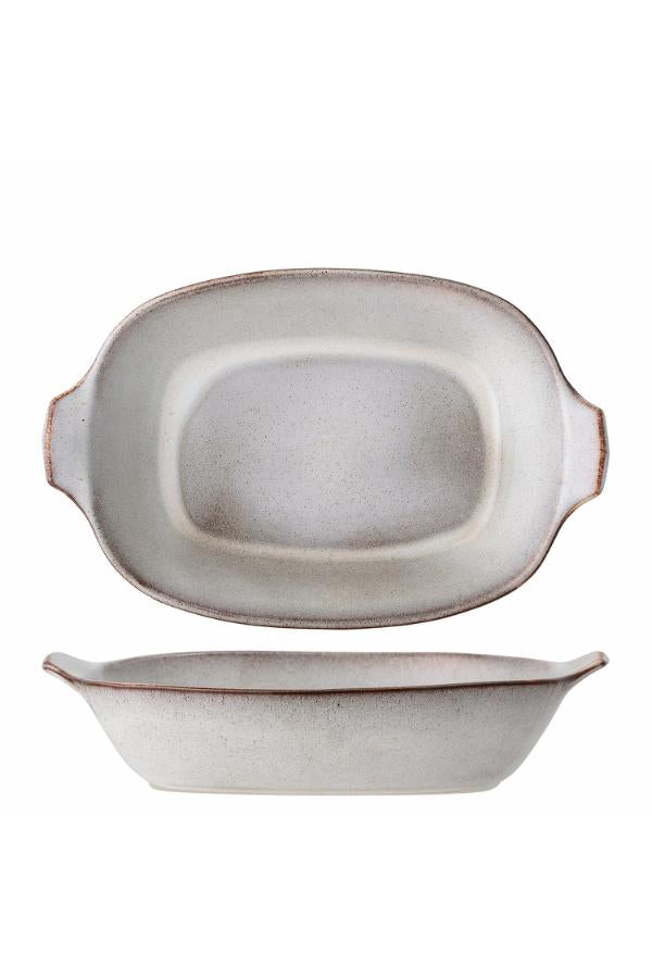 Bloomingville Sandrine Oven Dish , Nature, Stoneware