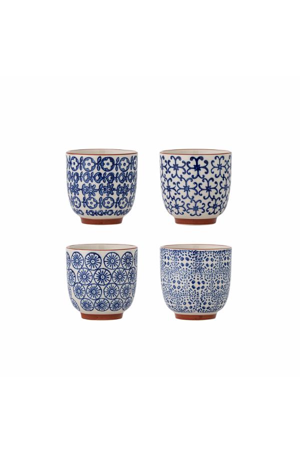 Bloomingville Karine Cup, Blue, Stoneware