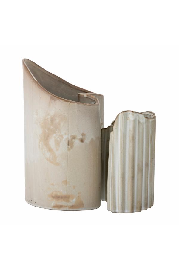 Bloomingville Henaj Vase, Brown, Stoneware