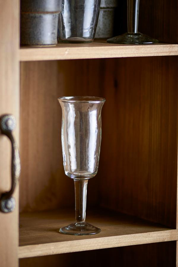 Bloomingville Asha Wine Glass, Clear, Recycled Glass