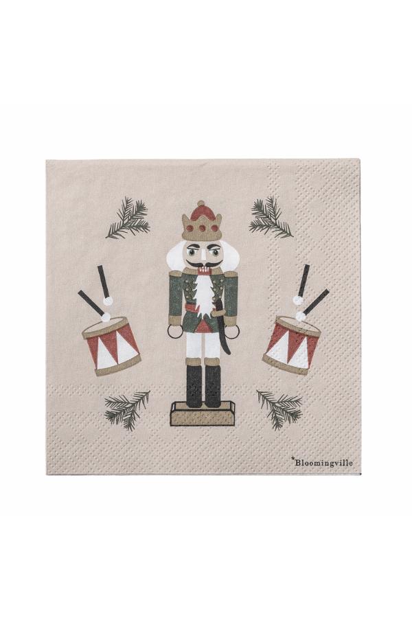 Bloomingville Jolly Napkin, Multi, FSC®Mix, Paper
