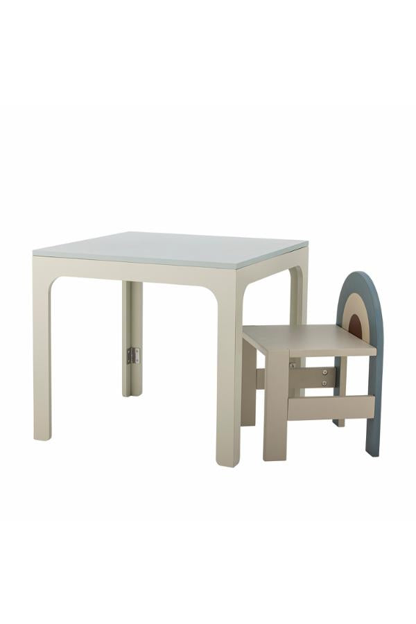 Bloomingville Mini Felipe Table, Grey, FSC®100%, MDF