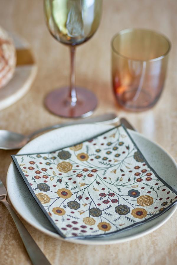 Bloomingville Eydis Napkin, Multi, FSC®Mix, Paper