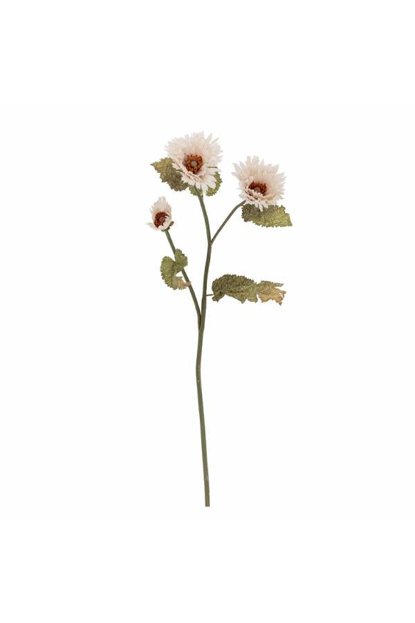 Bloomingville Chrysantemum Stem, White, Artificial Flowers