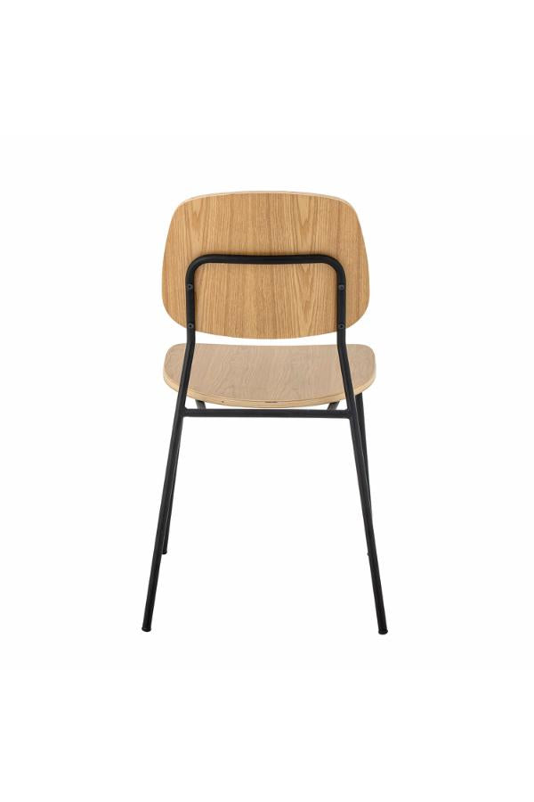 Bloomingville Monza Dining Chair, Nature, Plywood