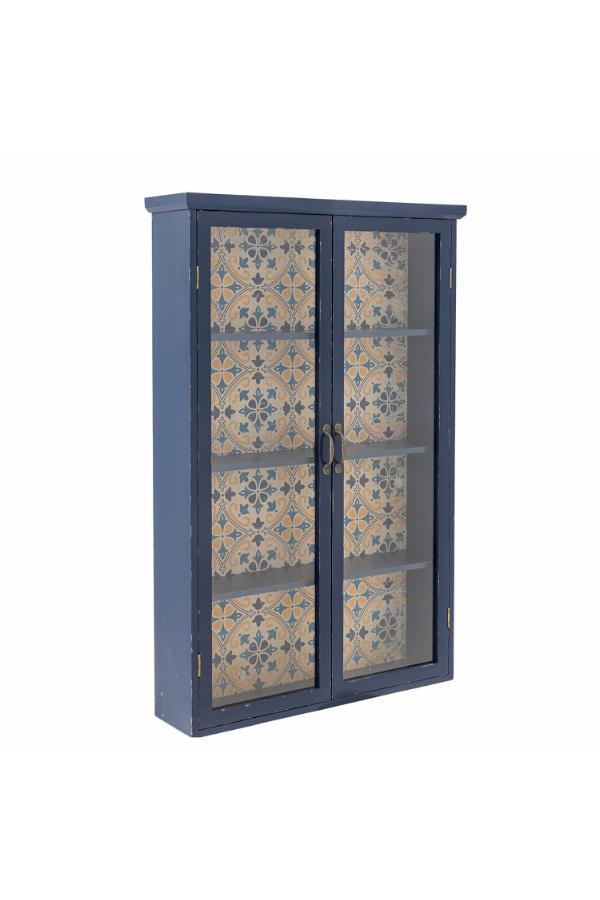 Creative Collection Hazem Cabinet, Blue, Firwood