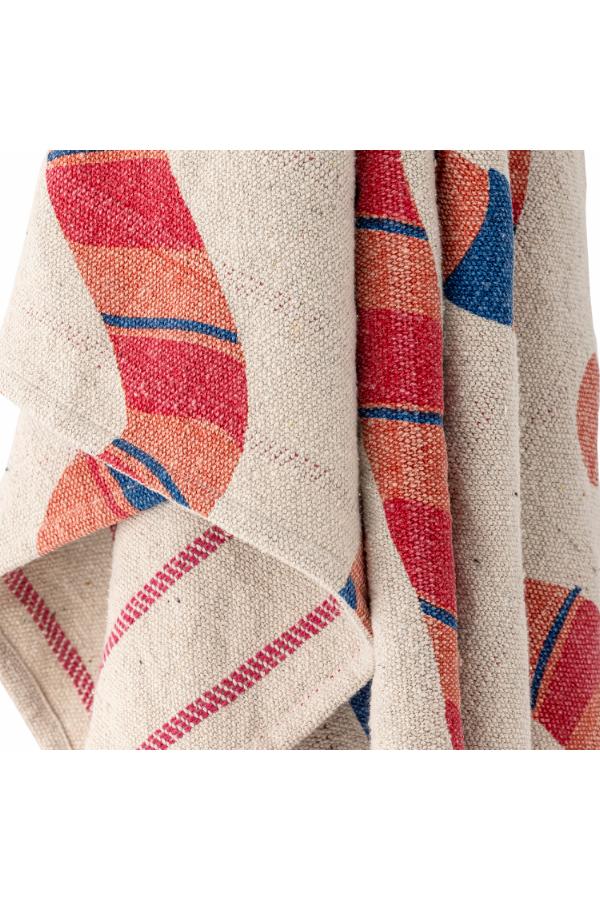 Bloomingville Candice Throw, Multi, Recycled Cotton