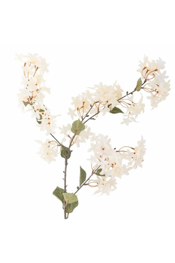 Bloomingville Myrtle Stem, White, Artificial Flowers