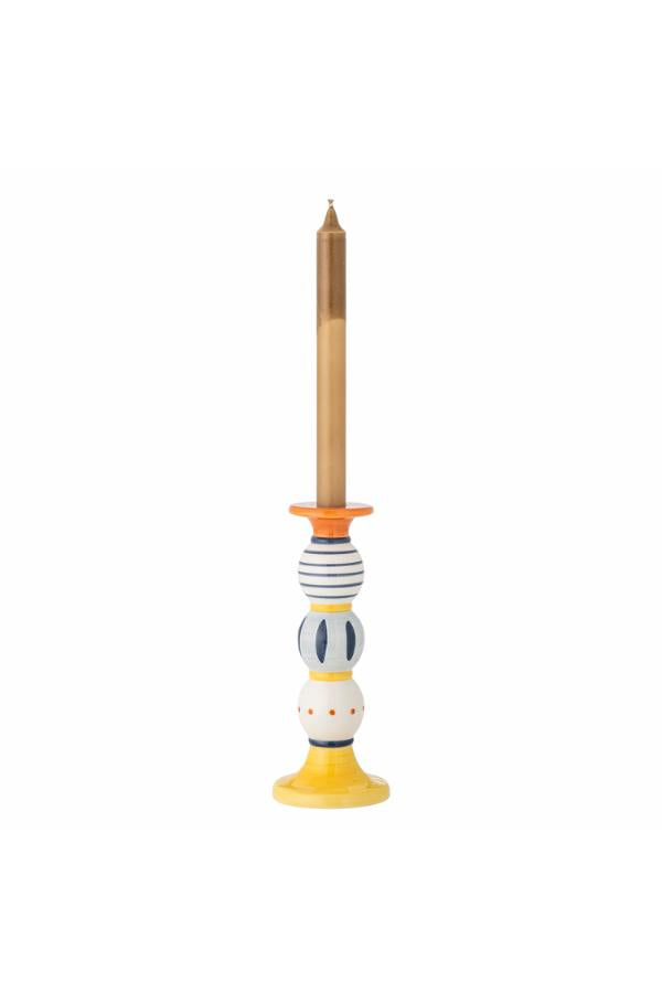 Bloomingville Kairi Candle Holder, Multi, Stoneware