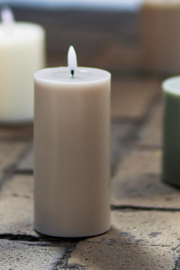 Bloomingville Ponza LED Candle, Nature, Paraffin