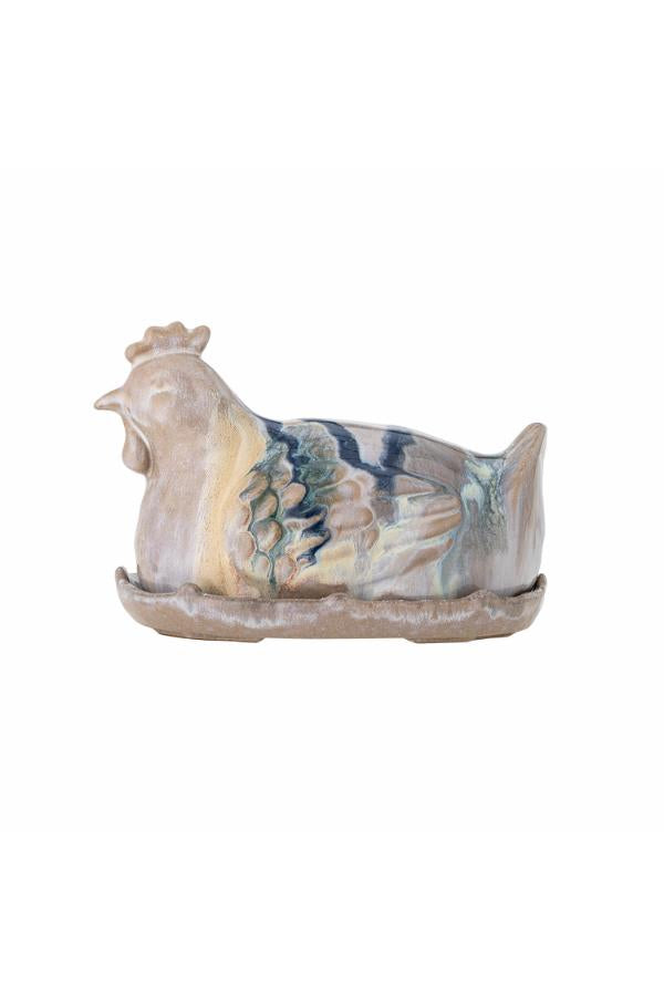 Creative Collection Heni Butter Box, Rose, Stoneware