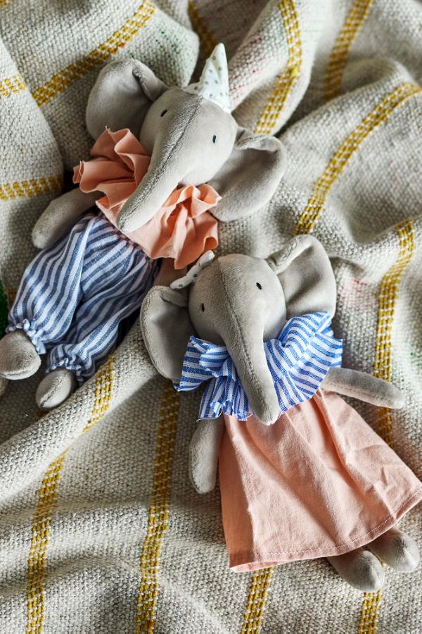 Bloomingville Mini Tiko Doll, Multi, Polyester