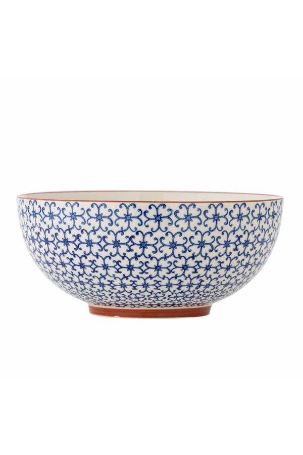 Bloomingville Karine Bowl, Blue, Stoneware