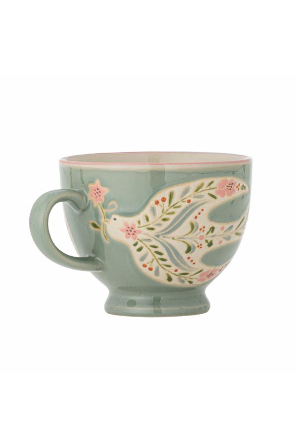 Creative Collection Rosalynde Mug, Green, Stoneware