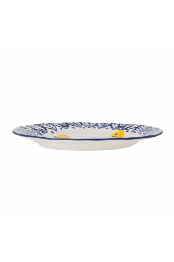 Creative Collection Maxima Plate, Blue, Stoneware