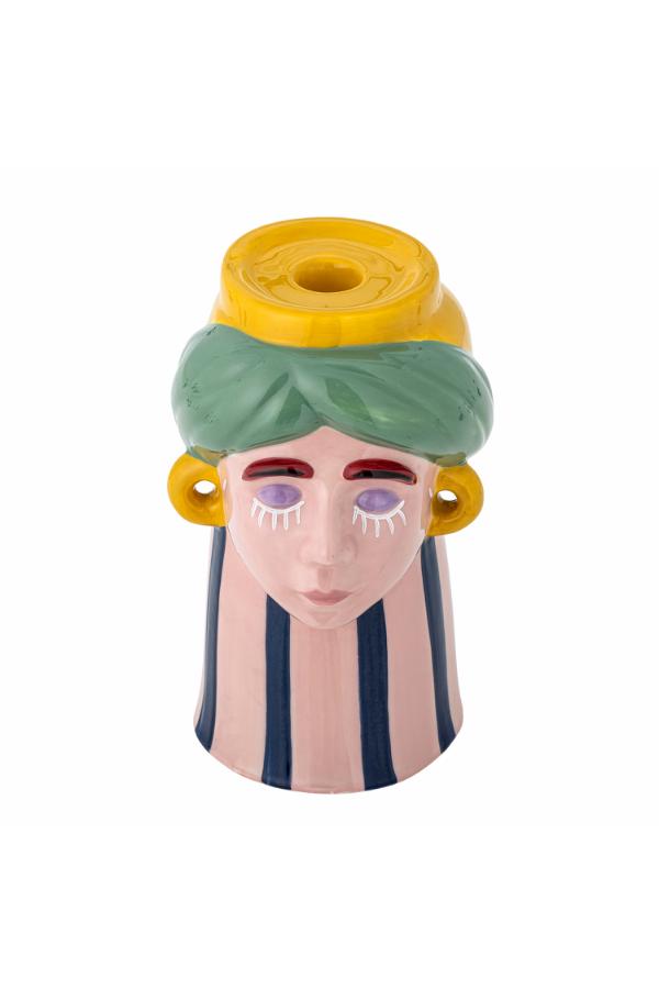 Bloomingville Miss Jody Vase, Multi, Stoneware