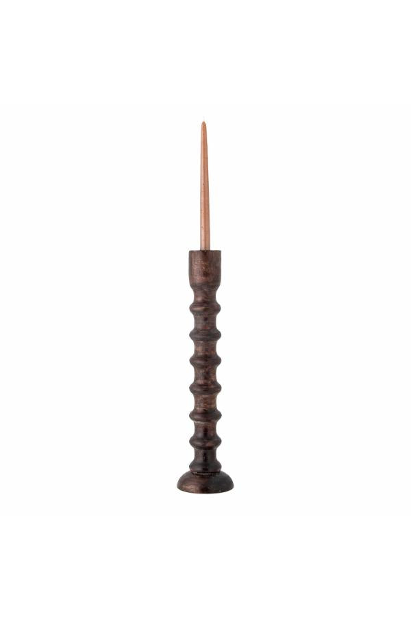 Bloomingville Brenda Candle Holder, Brown, Mango