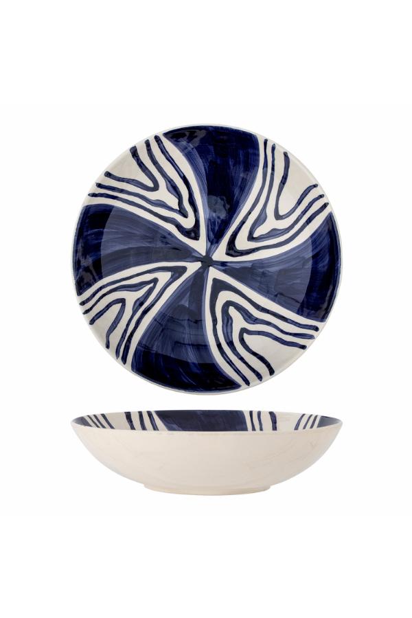 Bloomingville Shama Bowl, Blue, Stoneware