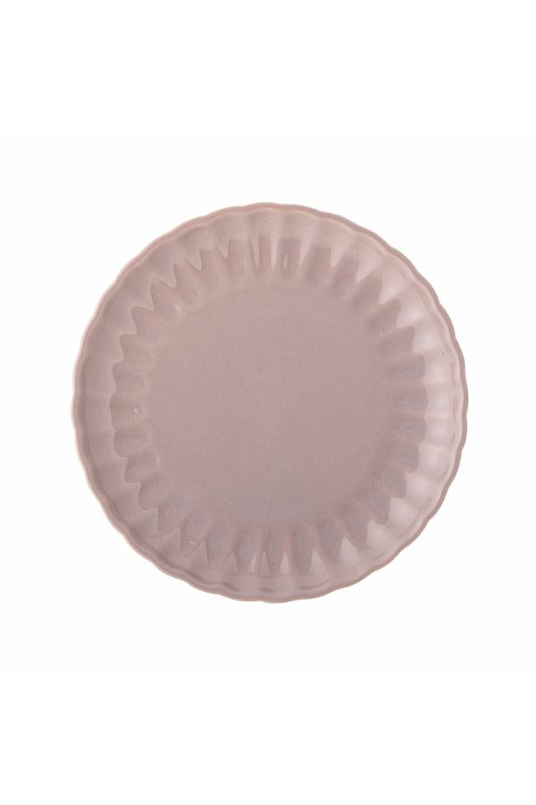 Bloomingville Latina Plate, Rose, Stoneware