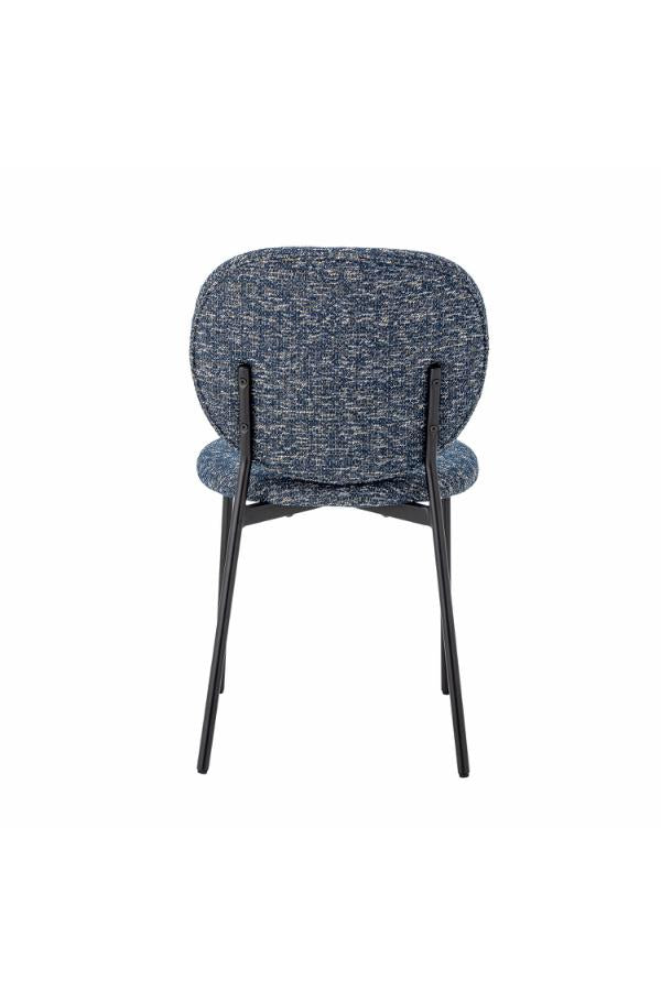 Bloomingville Percey Dining Chair, Blue, FSC®100% Plywood